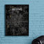 Beijing City Map - Unframed Graphic Art Print on Paper-382908096-298261226