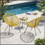Chaise Anson (ensemble de 2) - Jaune