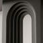 Italian modern simple black console table-1078007423