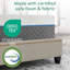 Matelas en mousse viscoélastique moyenne 12 po Alwyn Home-857200021