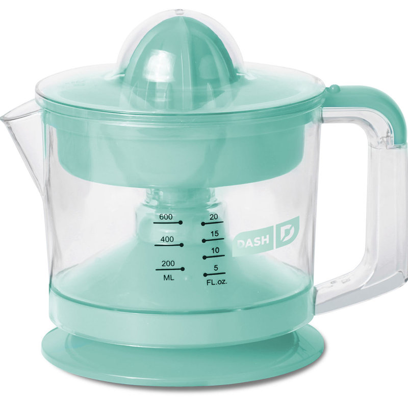 Dash Dual Citrus Juicer, Aqua