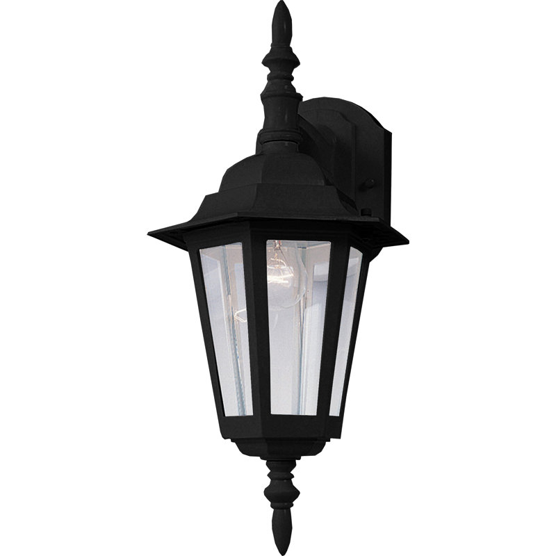Allegan Wall Light, Black