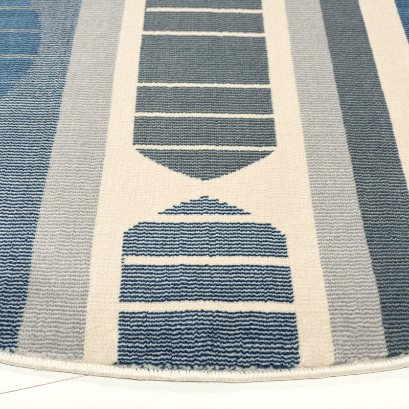 Horrell 300 Performance Geometric Rug, Rectangle 5'3" x 7'7"