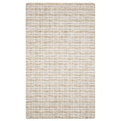 Tapis beige / doré Bellatrix
