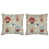 Cramoisi / turquoise / beige floral n'est pas disponible