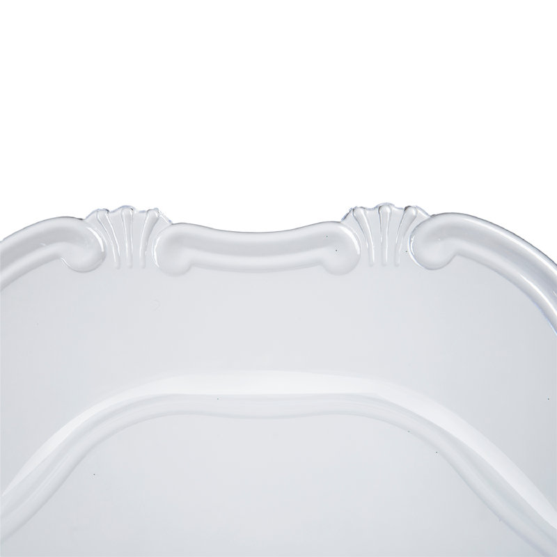 Ensemble de 8 assiettes décoratives Dumal, Transparent