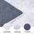 Solid Rug Soft Fluffy White Indoor Area Rug for Living Room Bedroom Nursery Kids Room-805677183-835077181