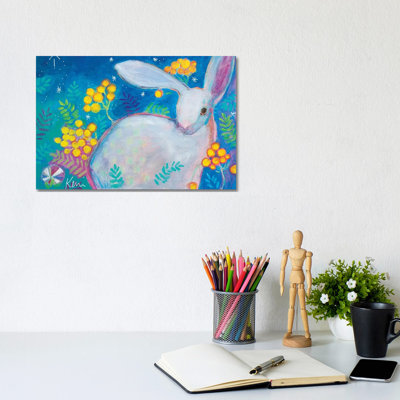 Wild In The Garden by Kerri McCabe - Wrapped Canvas Print