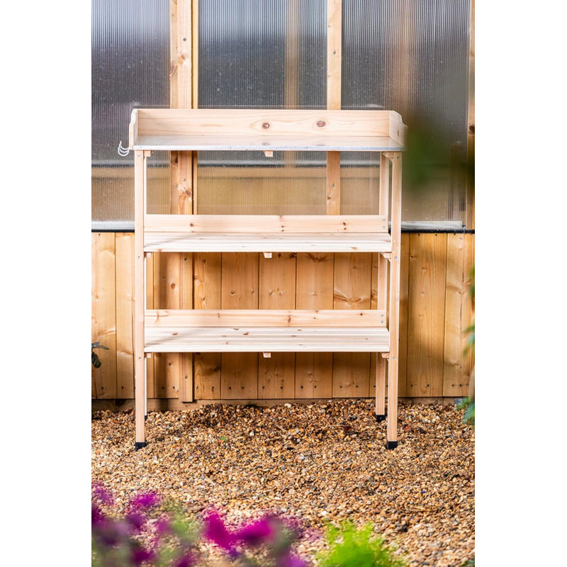 Wood Potting Bench