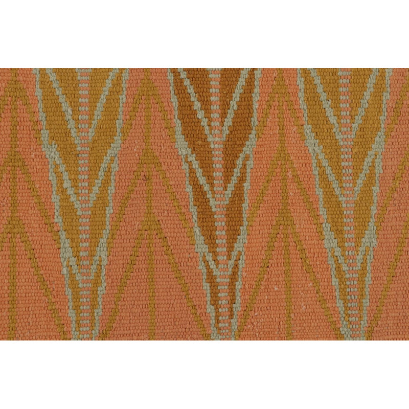 Scandinavian Wool Geometric Area Rug, Rectangle 8' x 10'