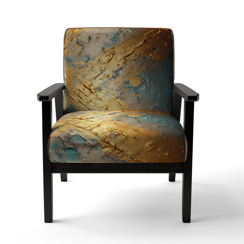 Chaise avec accoudoirs rembourrée Exquise