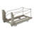Rev-A-Shelf Double Pull Out Trash Can 27 Qt with Soft-Close-87350621
