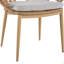 Chaise d'extérieur en osier, ensemble de 2