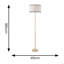 Roseli 180cm Traditional Floor Lamp-663217424-663217425-663217428