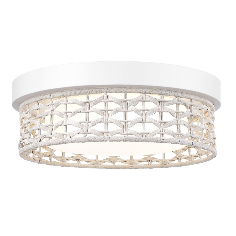 Plafonnier encastré 12 po 12 po, Blanc, H 3,9 po x l 11,8 po x P 11,8 po, Blanc