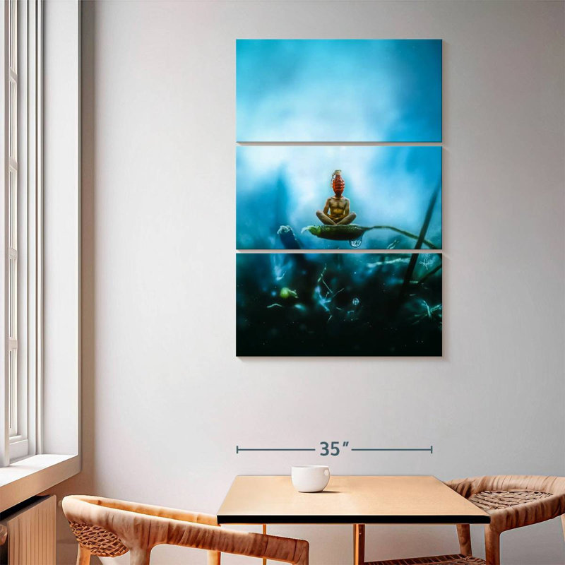 Kelan Temporary Peace, 65" H x 42" W
