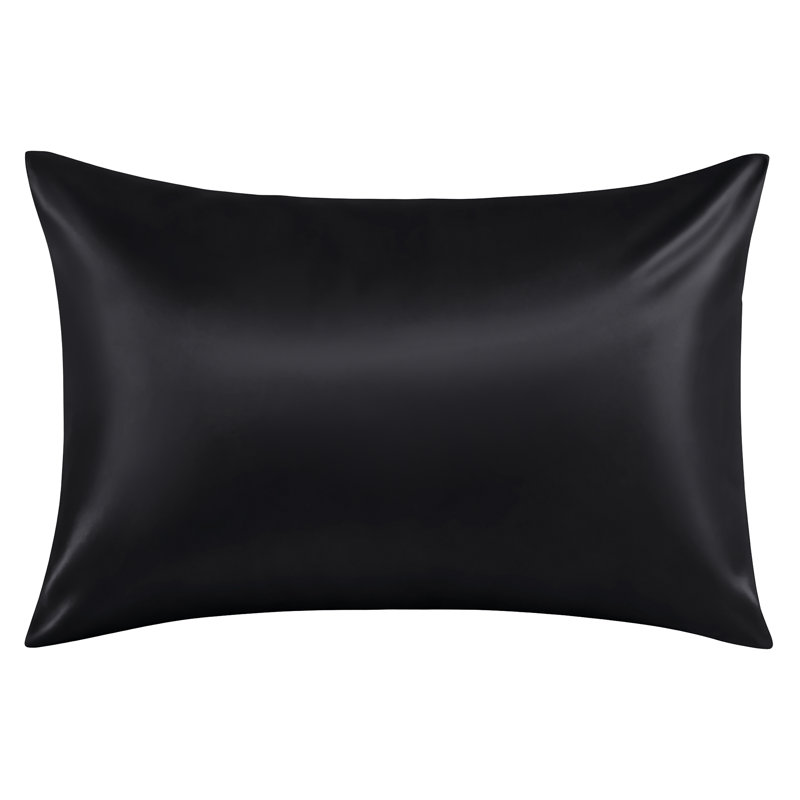Taie d'oreiller zippée en soie de mûrier naturelle 19 mommes, housse de coussin double face en soie véritable pour les cheveux et la peau, vendue à l'unité - NTBAY