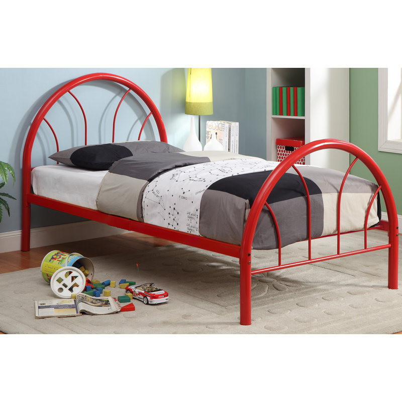Lit plateforme Keyson, Double, Mauve