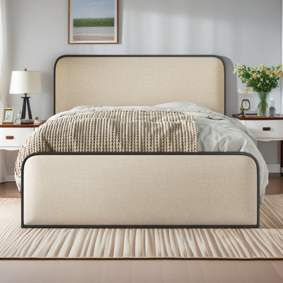 Upholstered Bed with Storage