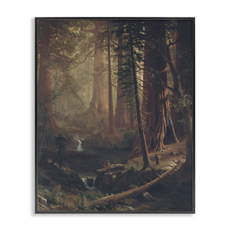 «Classic Trees of California», estampe numérique encadrée par one1000paintings, H 30 po x l 24 po