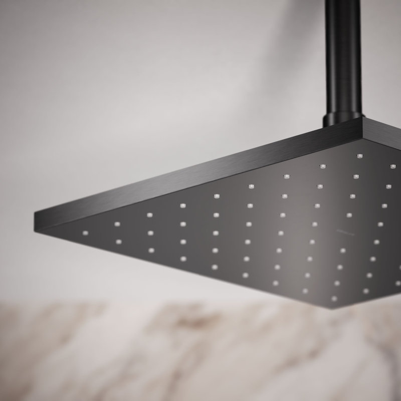 Contemporary Square 10 In. Single-Function Rainhead, 2.5 GPM