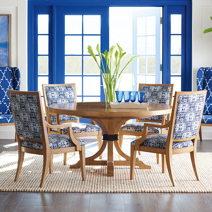Newport Solid Wood Dining Table, Sandstone