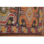 Tapis de couloir oriental bleu marine traditionnel 3 x 10
