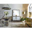 Fusion Flat Marble Wall Mirror