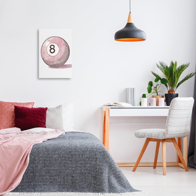 Toile pastel à huit boules, design par LSR Design Studio, H 24 po x l 16 po