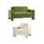 Olive/Ivory Cream selected