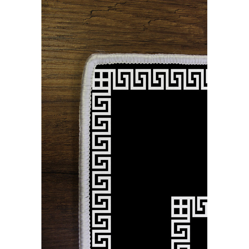 Stylish Hall Carpet, 39.4 x 59.1 inches | 100% Polyester, 650 g/m², 0.16 in Pile Height | Antibacterial, Eco-Friendly, Non-Slip PVC Dot Underside | Machine Washable, Perfect for Modern Entryways & Living Spaces