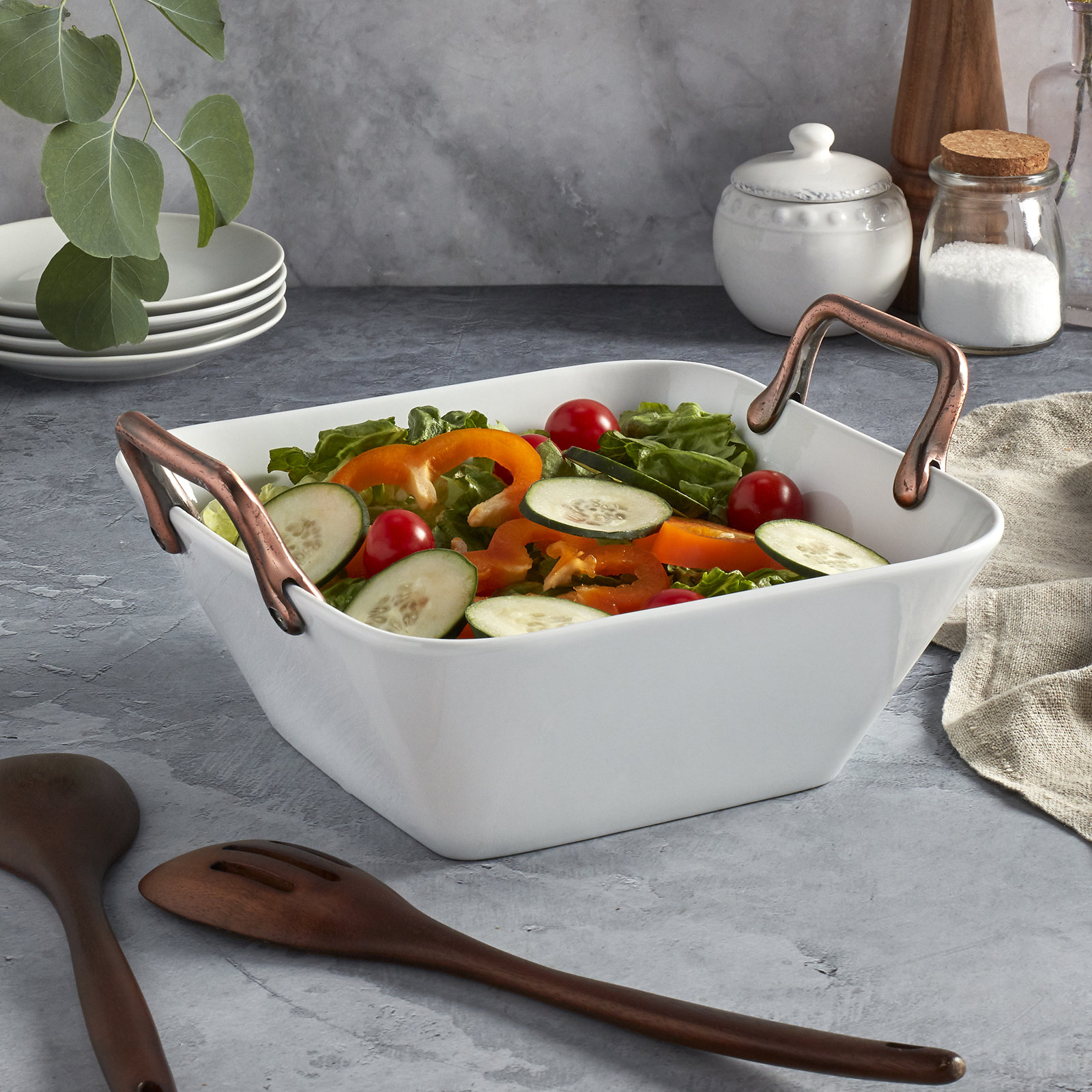 Porcelain China Serving Bowl