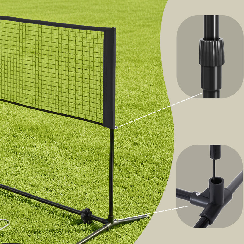 LEDREM Outdoor Kids Game, Black