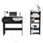 Ensemble de bureau à domicile Caldwell, plateau à clavier, finition noire