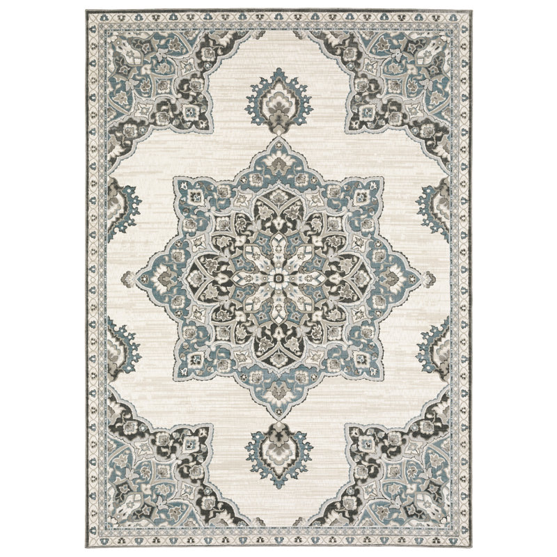 Raynisha Oriental Indoor Rug, Rectangle 7'10" x 10'10"
