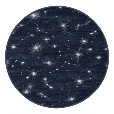  Tapis lavable Coastal Night Sky