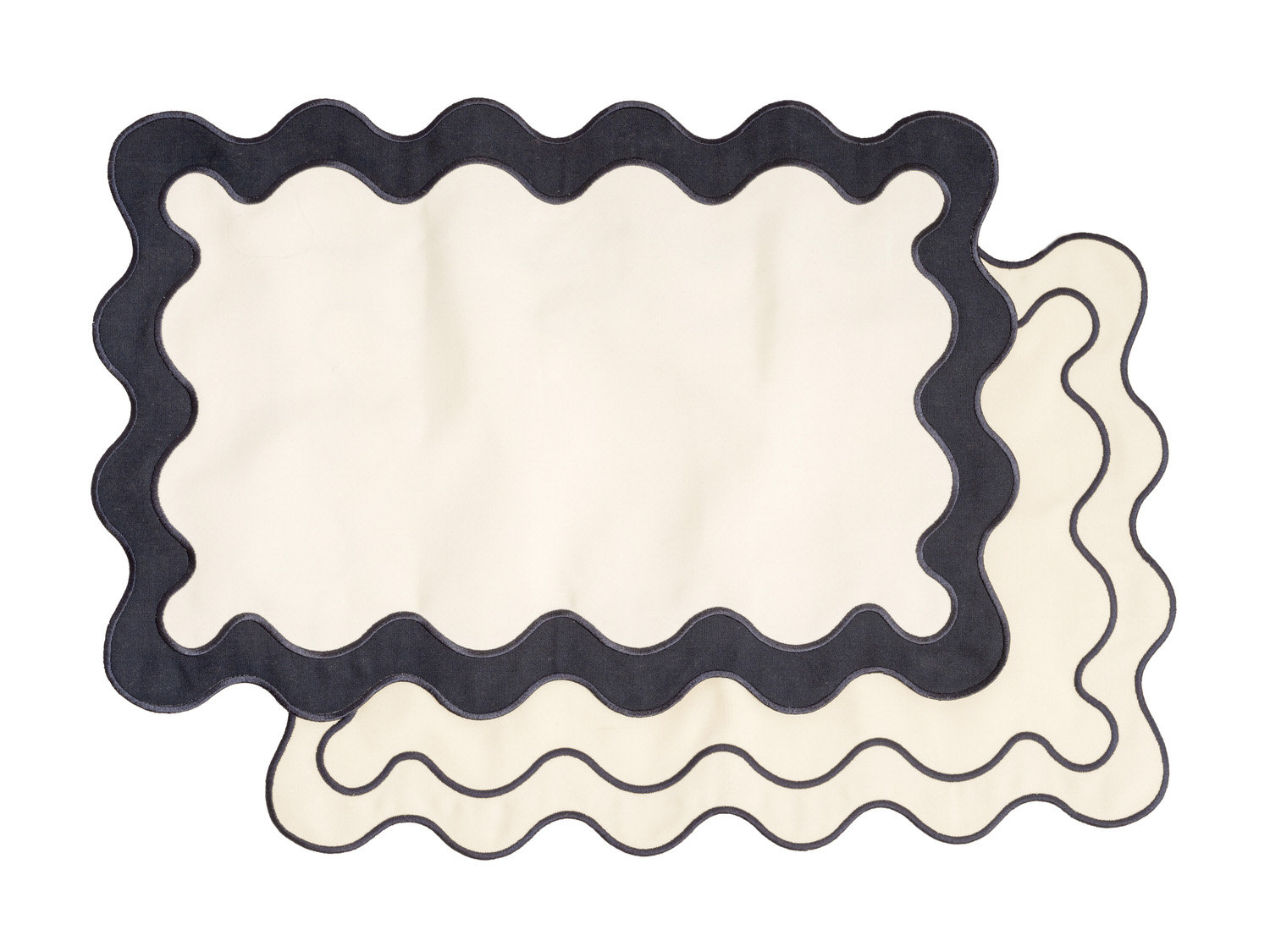 Reversible Square Placemat, White