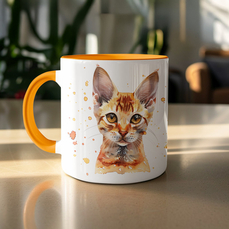 Mug, 2, Orange