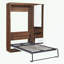 Lit escamotable simple avec armoire-1715444970