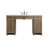Cooper 60 " W Free Standing Wall Mounted 1 Single Vanity Bathroom Vanity With Engineered Marble Top-93548968