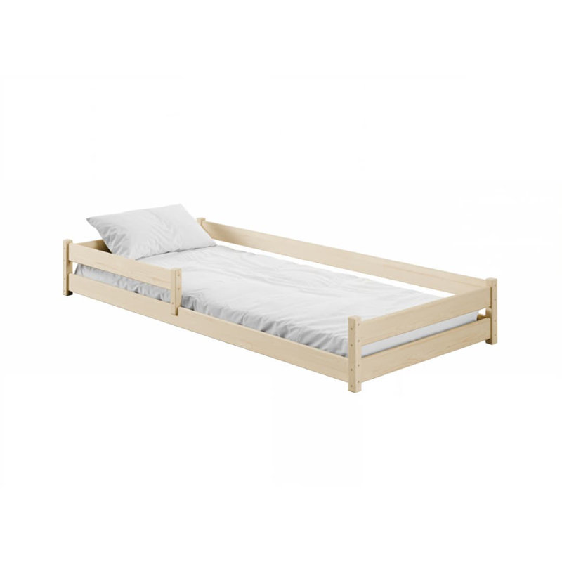 Alis Bed with Mattress, Pine