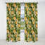 Motif tropical de citron - Rideau floral - Rideau occultant - 1 panneau-107549063
