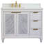 Ensemble de meuble-lavabo simple 43 po avec miroir Schreck-1459661522