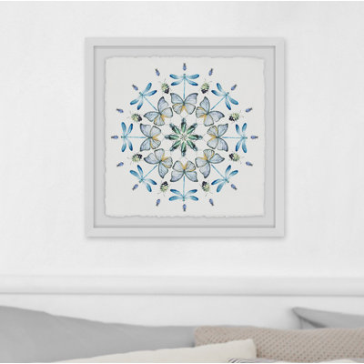 " Blue Bug Circles "