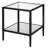 Hera Glass End Table with Storage-1288278395