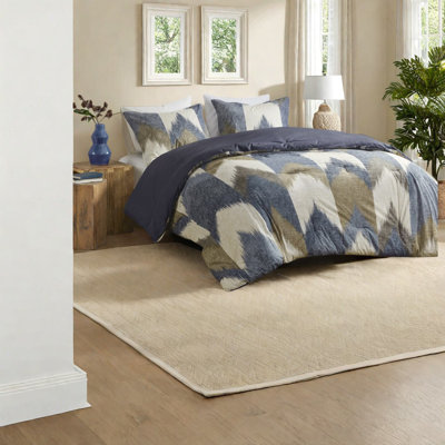 Elegant Polyester Bedding Sets, Navy Modern Style For Bedroom