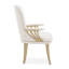 Chaise avec accoudoirs de salle à manger La Terrazza - Perle crémeuse