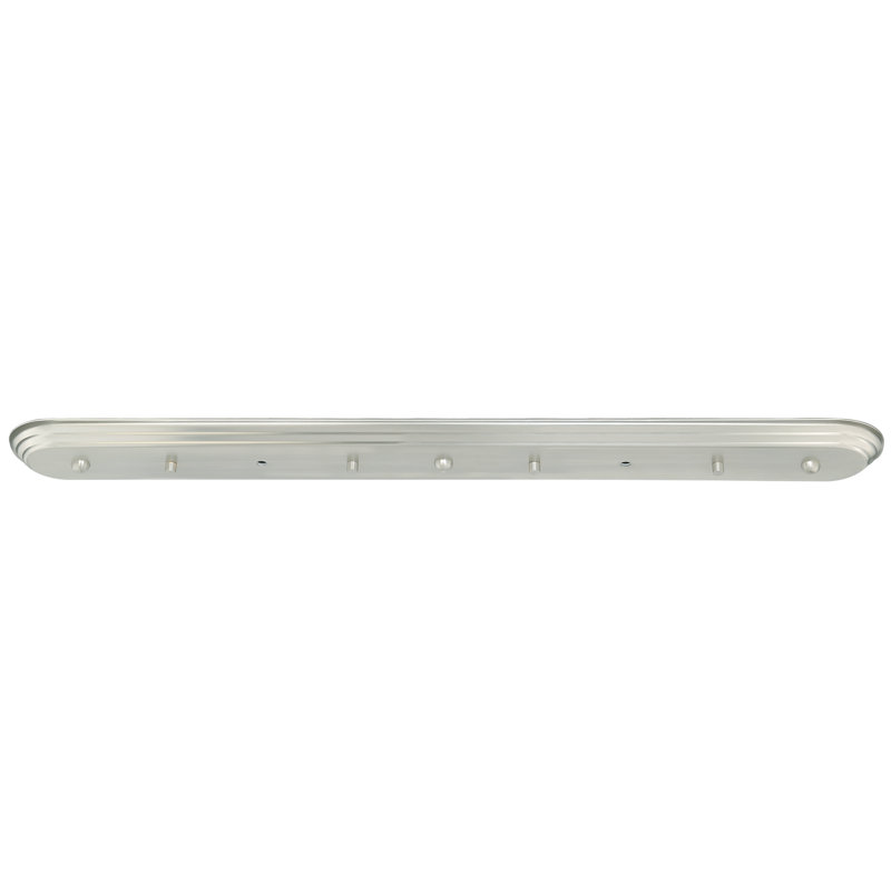 Mini-luminaire suspendu 5 lumières Babille, Nickel satiné