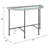 Jayrin Glass Top Coffee Table