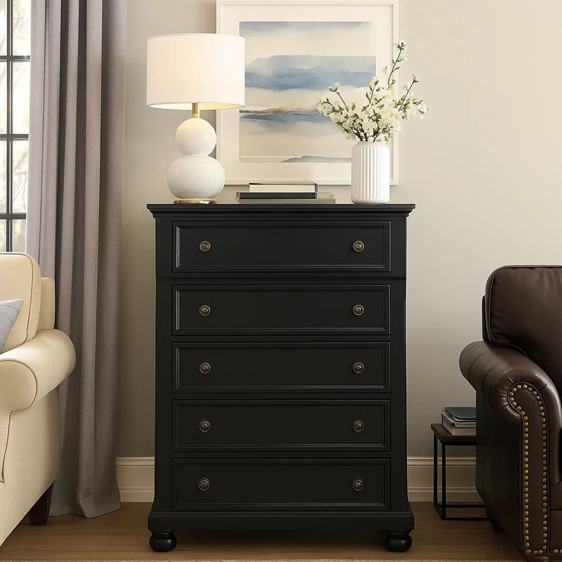 Commode standard 5 tiroirs Analin